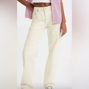 501 ‘90s Levi’s Cream Jeans